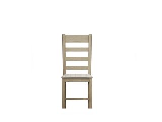 Cotswold Upholstered slat back chair (natural check)