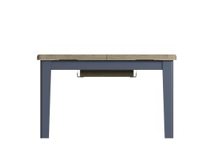 Cotswold Painted extending dining table (130cm) (blue)