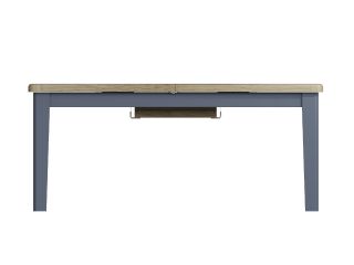 Cotswold Painted extending dining table (180cm) (blue)