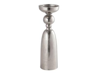 Farrah Collection Silver pillar candle (extra large)