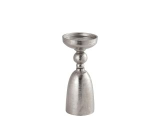 Farrah Collection Silver pillar candle (medium)