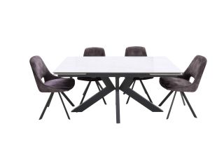 Charlotte Table + 4 chairs