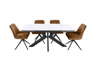 Charlotte Table + 4 chairs