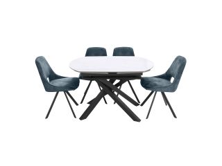 Abby Table + 4 chairs