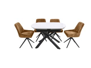 Abby Table + 4 chairs