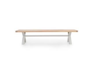 Andover Cross bench (taupe)