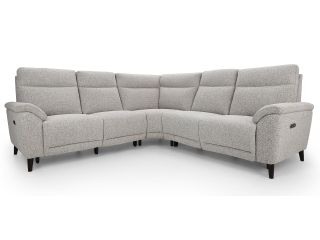 Sonoma Large corner sofa (2 x power recliners + headrests) - type F6 Fabric