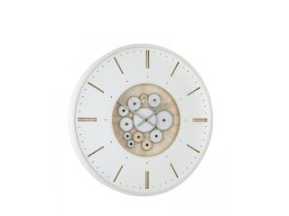 Clocks 21 Clocksmith wall clock Cog Ivory