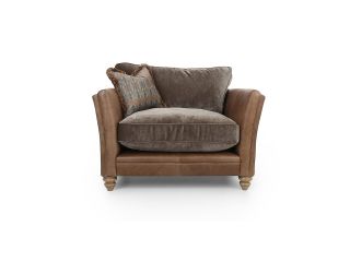 Galway Snuggler (standard back) - type B Leather/Fabric Mix