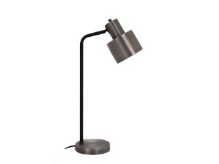 Mandarine Table lamp (Brushed silver/matt black)