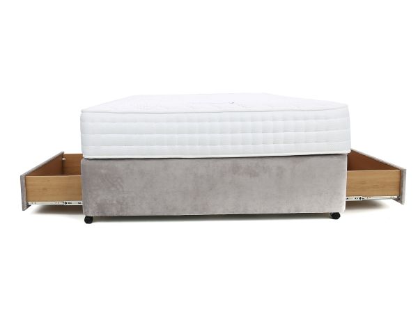 Memory Support 1500 Super king 4 drawer divan set