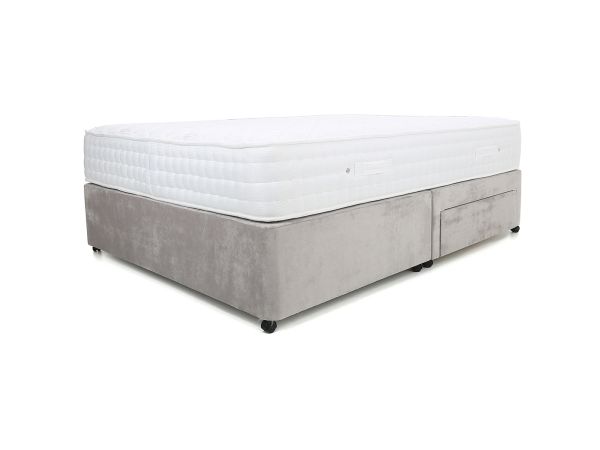 Memory Support 1500 Super king 4 drawer divan set