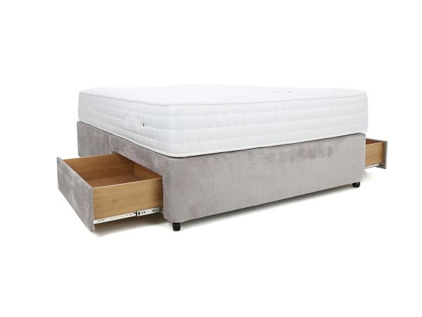 Memory Support 1500 Super king 4 drawer divan set