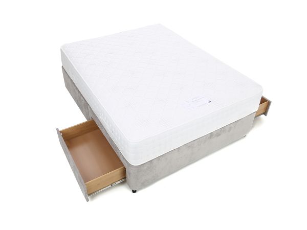 Memory Support 1500 Super king 4 drawer divan set