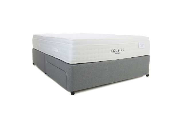 Signature Natural 3200 Single 2 drawer divan set