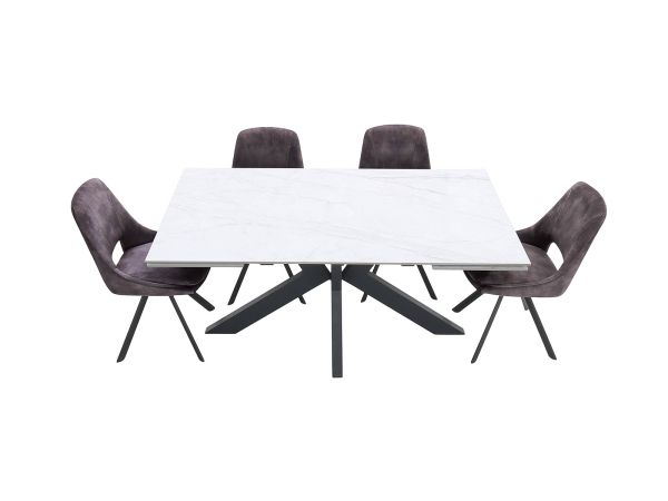 Charlotte Table + 4 chairs