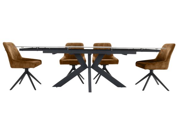 Charlotte Table + 4 chairs