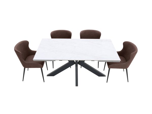 Charlotte Table + 4 chairs