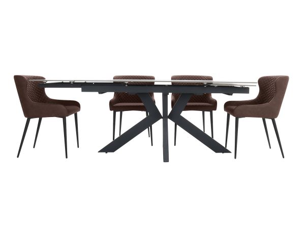 Charlotte Table + 4 chairs