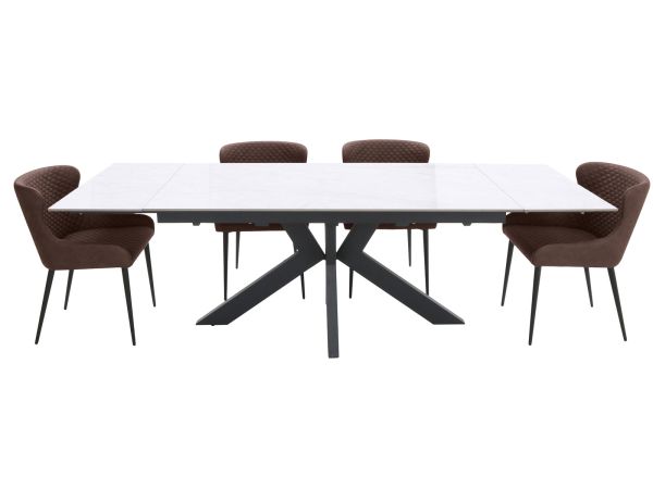 Charlotte Table + 4 chairs