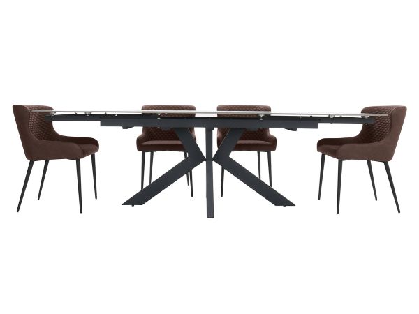 Charlotte Table + 4 chairs