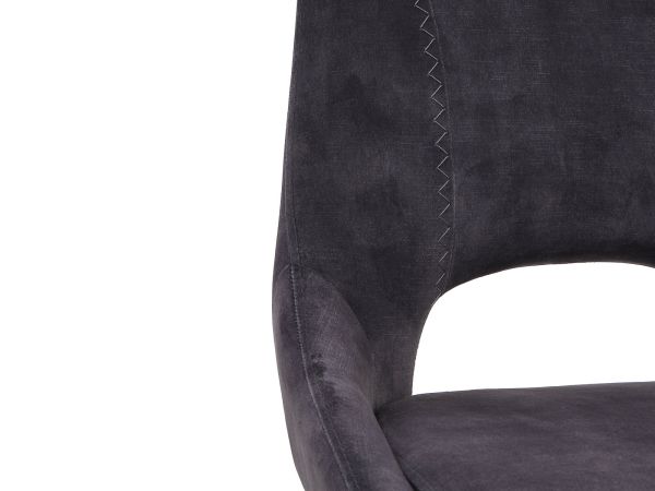 Malc Dining chair (Dark Grey)