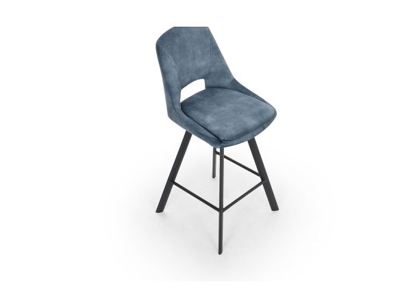 Malc 2 Bar Stool (Blue)