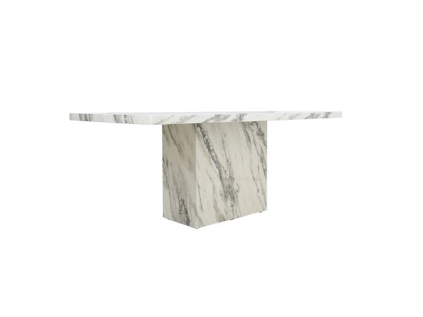 Pietro Dining table (100/180cm) (white)