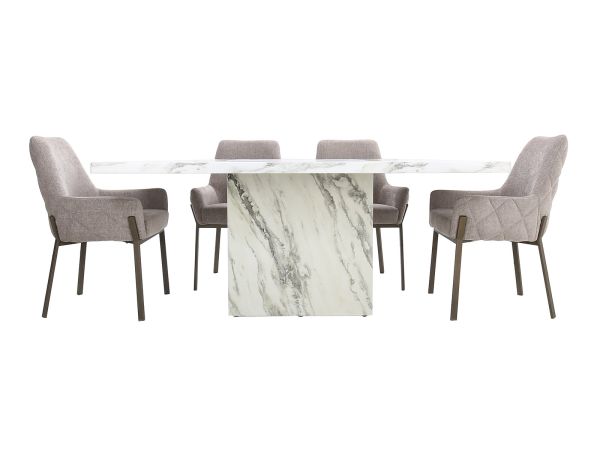 Pietro Table + 4 chairs