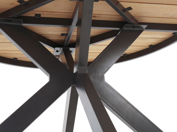 Flexa (Oak) Round dining table (130cm)