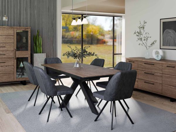 Chelmarsh Pop up extending dining table (160/200cm)