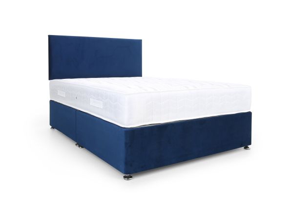 Lynx King size divan set with Cove headboard