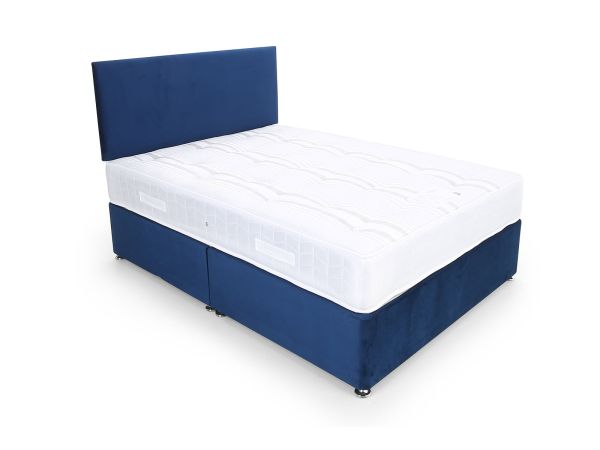 Lynx King size divan set with Cove headboard