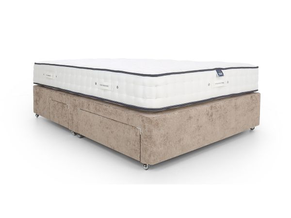 Backcare Supreme 1500 Double boutique collection non drawer divan set