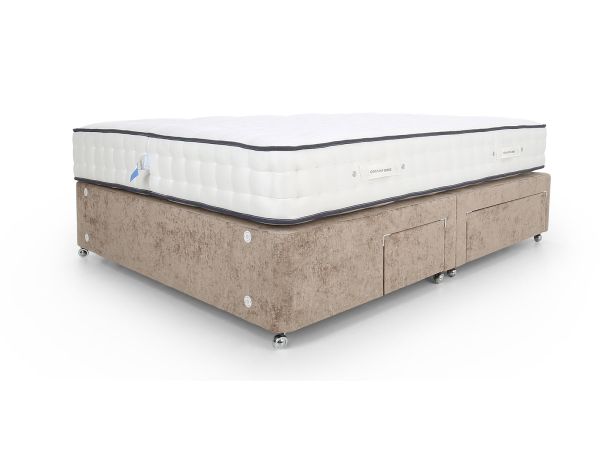 Backcare Supreme 1500 Double boutique collection non drawer divan set