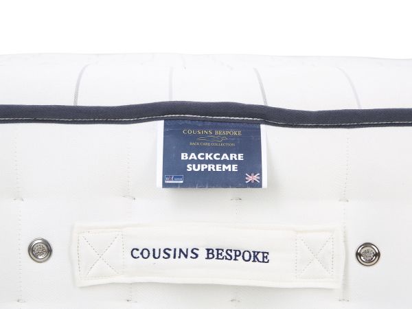 Backcare Supreme 1500 Double boutique collection non drawer divan set