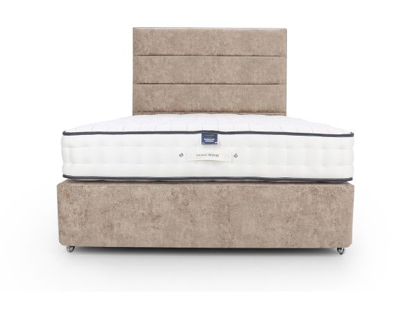 Backcare Supreme 1500 Super king boutique collection non drawer divan set