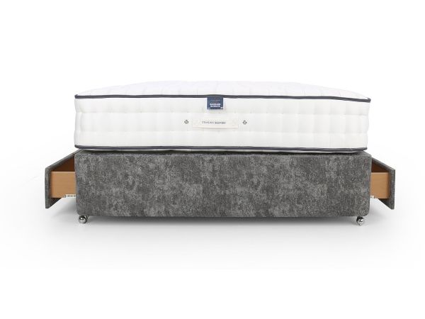 Backcare Ultimate 2000 Double boutique collection 2 standard drawer divan set