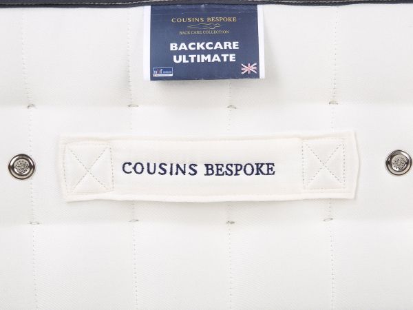 Backcare Ultimate 2000 Super king boutique collection zip and link 4 standard drawer divan set