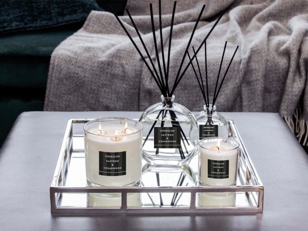 Modern Classics Scented Candle Tumbler (200g) (Saffron and Cedarwood)