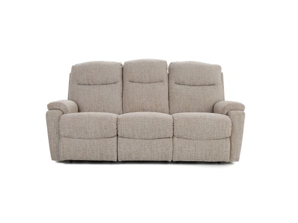 Branson 3 seater sofa - type A - Fabric colour: Cromwell Herringbone Oatmeal 71943