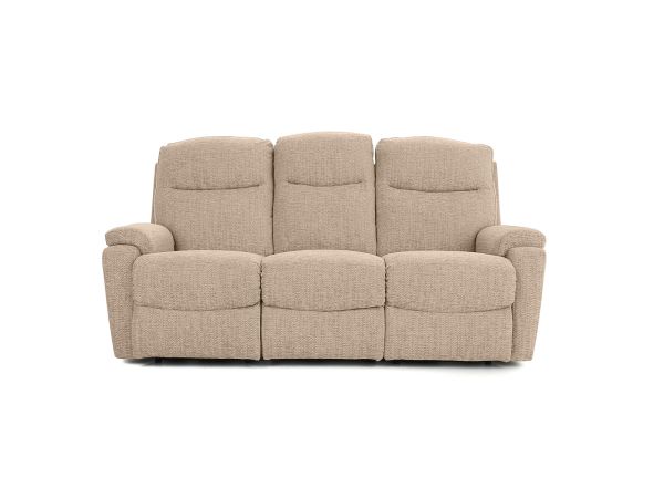 Branson 3 seater sofa - type A - Fabric colour: Cromwell Herringbone Biscuit SR14738 83090