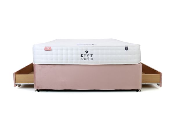 Harwood Double 2 drawer divan set (premium fabric)