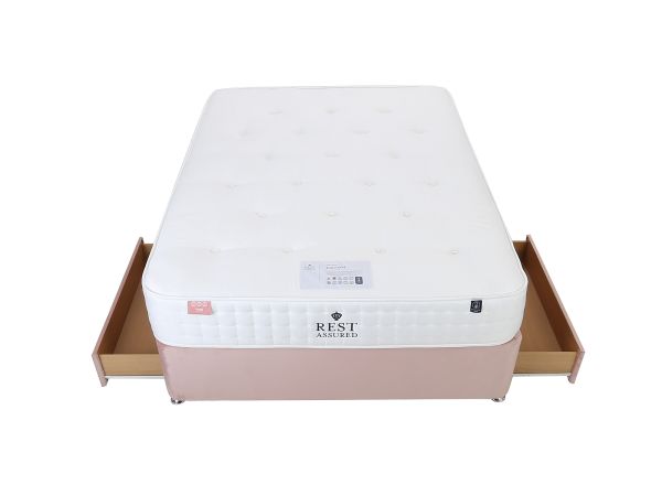 Harwood Double 2 drawer divan set (premium fabric)