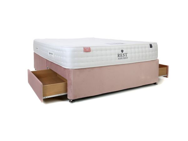 Harwood Double 2 drawer divan set (premium fabric)