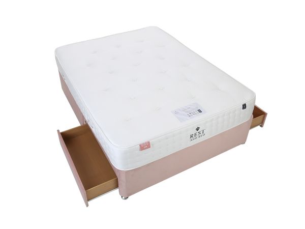 Harwood Double 2 drawer divan set (premium fabric)