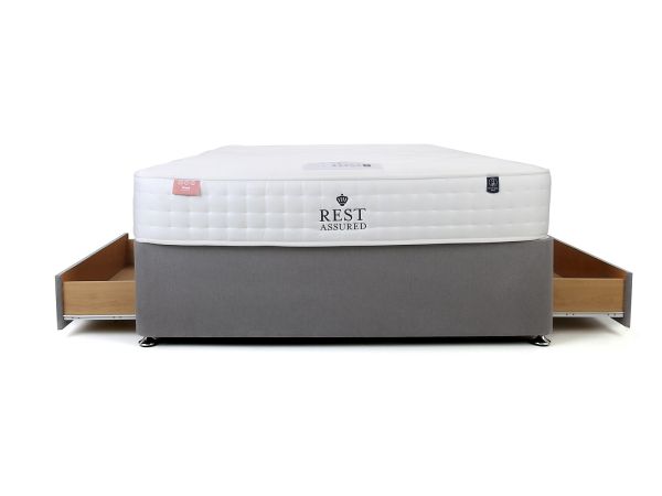 Hesketh Super king 4 drawer divan set (standard fabric)
