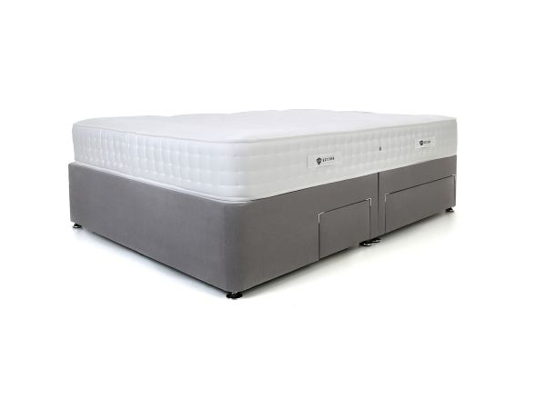 Hesketh Super king 4 drawer divan set (standard fabric)