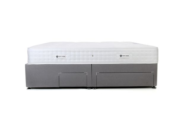 Hesketh Super king 4 drawer divan set (standard fabric)
