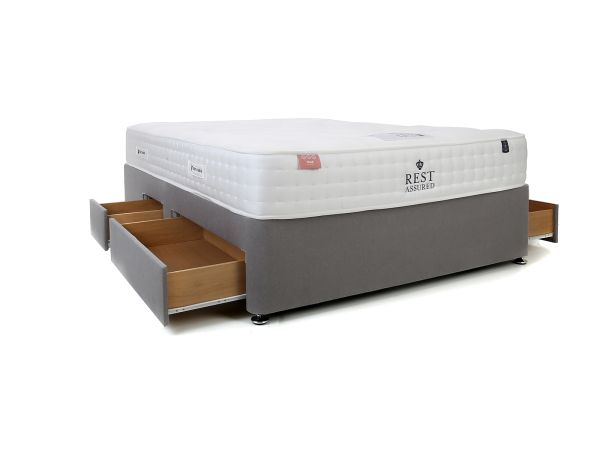 Hesketh Super king 4 drawer divan set (standard fabric)